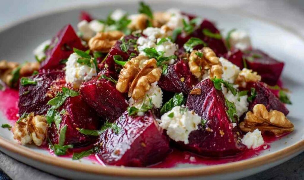 Rote-Bete-Salat mit Feta Gesundes Rezept