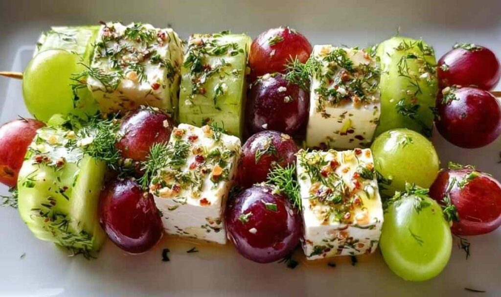 Sommerliche Snack-Spieße: Einfach & Erfrischend