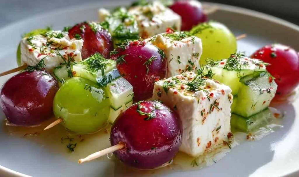 Sommerliche Snack-Spieße: Einfach & Erfrischend