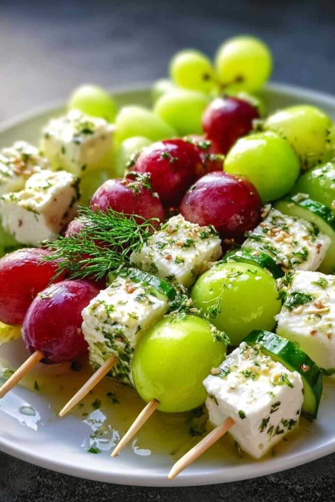 Sommerliche Snack-Spieße: Einfach & Erfrischend