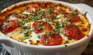 Tomaten-Mozzarella-Auflauf Einfaches Rezept (1)