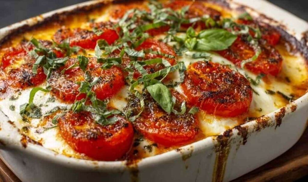 Tomaten-Mozzarella-Auflauf: Einfaches Rezept