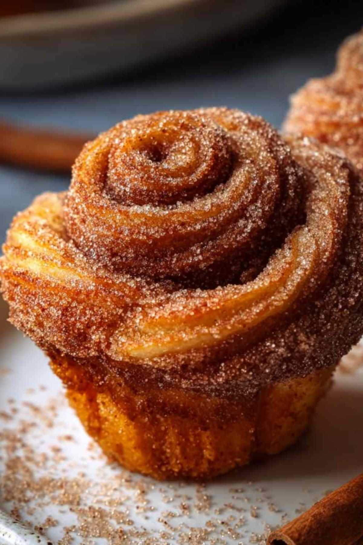 Zimt-Churro-Cruffins Rezept