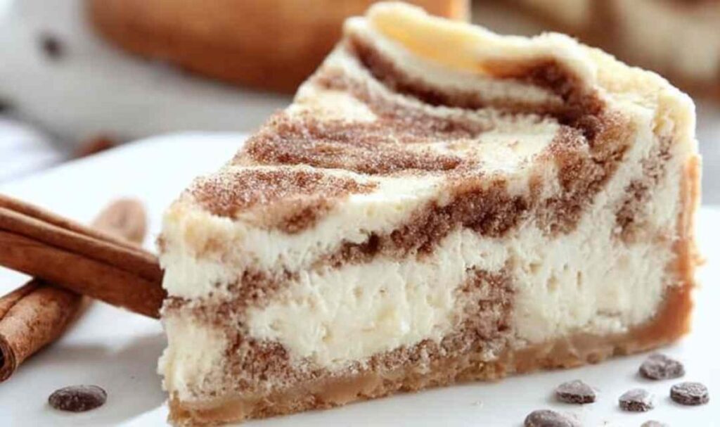Zimtrollen-Käsekuchen Rezept