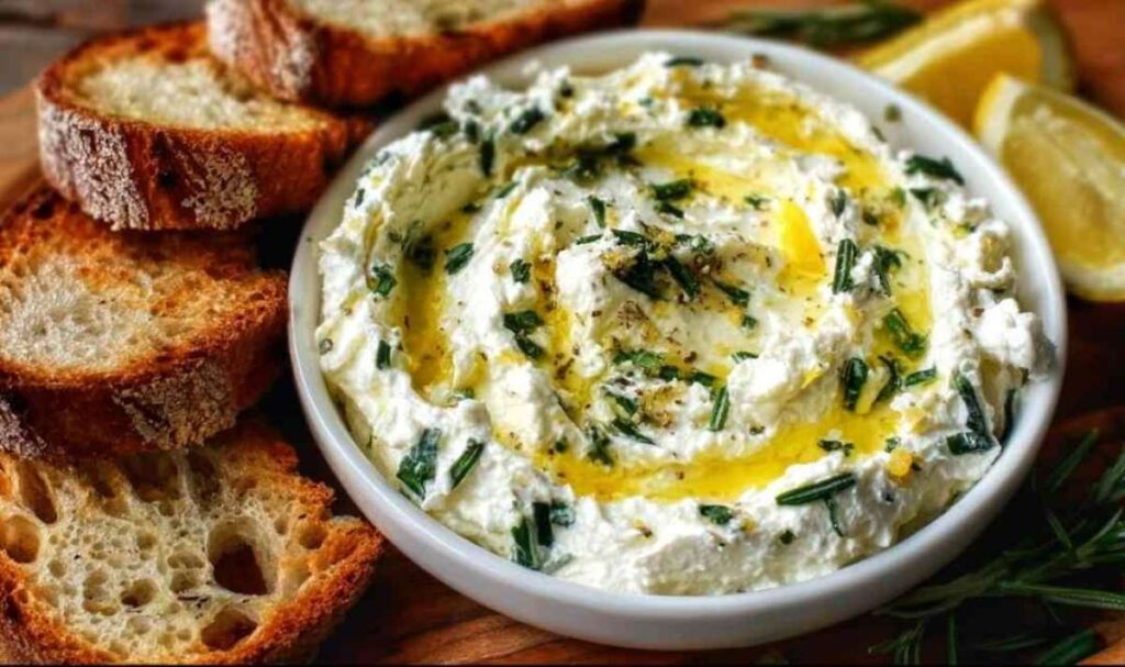 Zitronen-Feta-Aufstrich: Schnelle Köstlichkeit