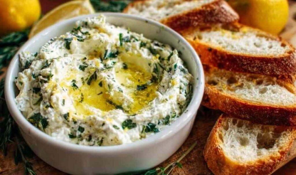 Zitronen-Feta-Aufstrich: Schnelle Köstlichkeit