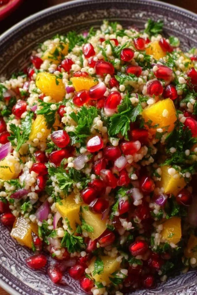 Zitroniger Bulgur-Salat (Unglaublich)