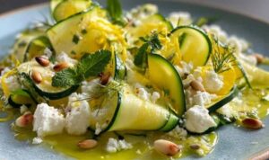 Zucchini-Carpaccio Rezept
