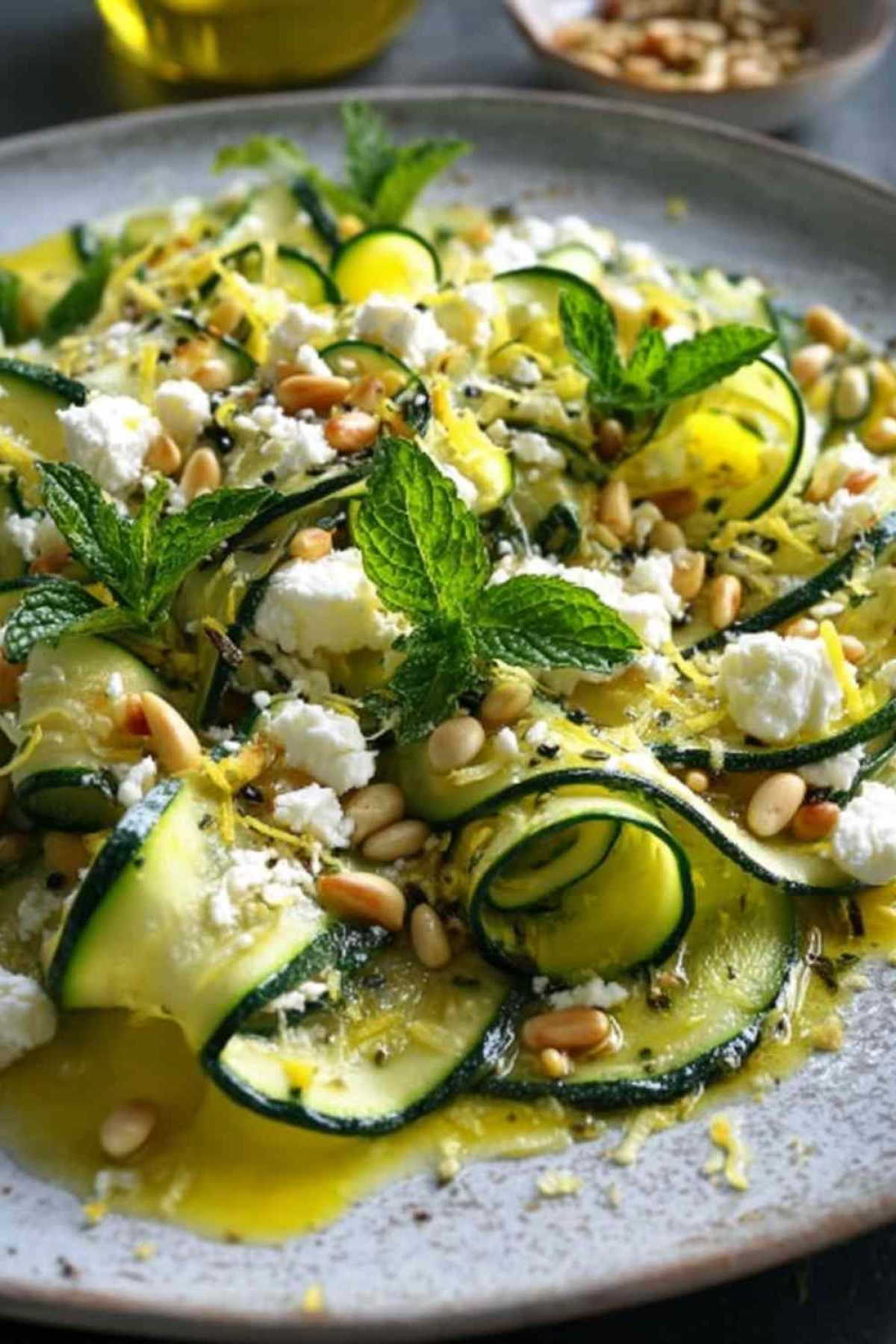 Zucchini-Carpaccio Rezept