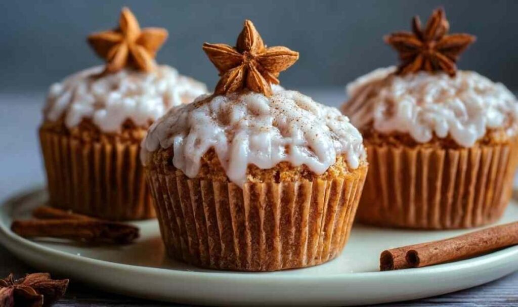 Beste Zimtstern-Cupcakes