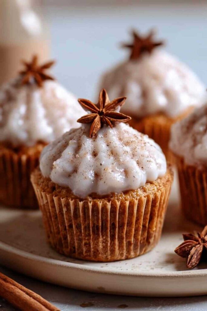 Beste Zimtstern-Cupcakes