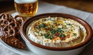 Cremiger Camembert-Bier-Dip