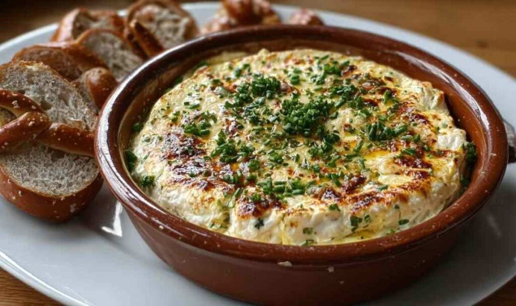 Cremiger Camembert-Bier-Dip