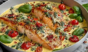 Cremiger Low Carb Toskana Lachs (1)