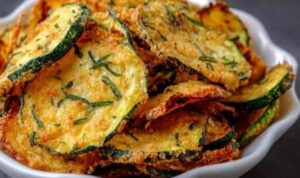Knoblauch-Zucchini-Chips Rezept