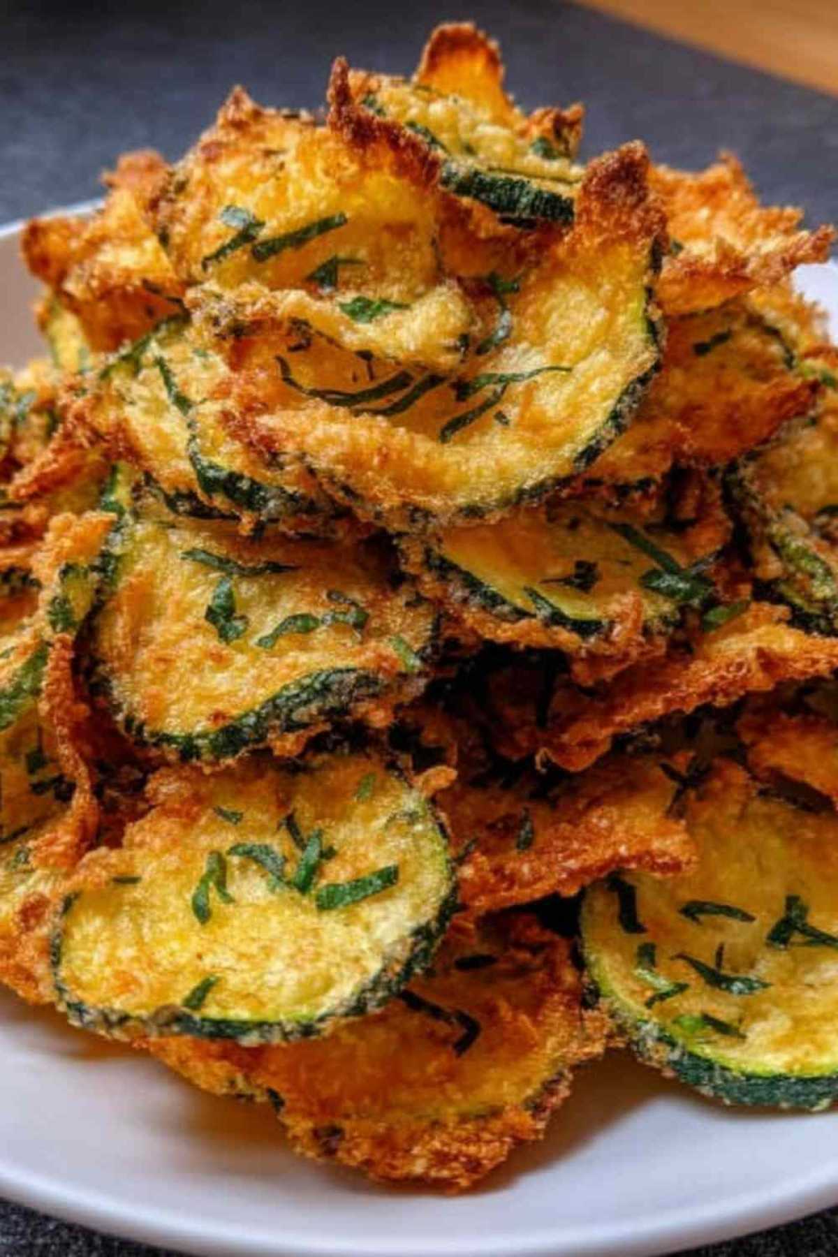 Knoblauch-Zucchini-Chips Rezept