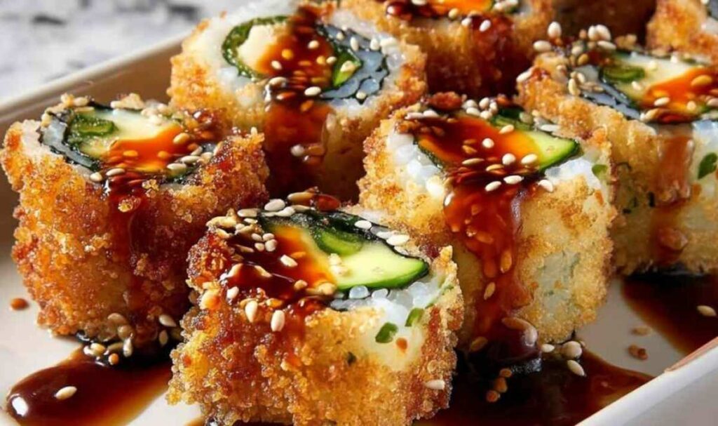 Knusprige Sushi-Rollen – Einfaches Rezept