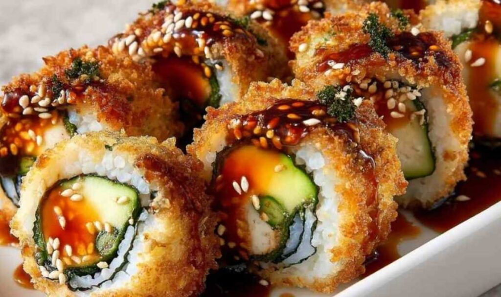 Knusprige Sushi-Rollen – Einfaches Rezept