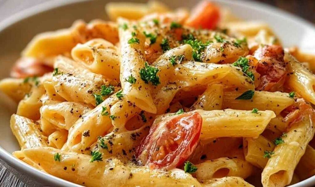 Penne al Baffo Rezept