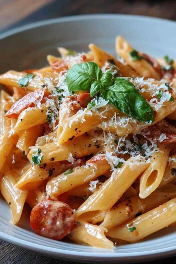 Penne al Baffo Rezept