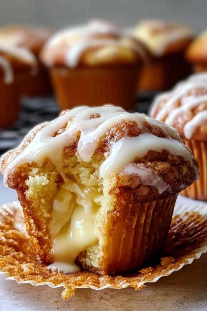 Saftige Zimt-Frischkäse-Muffins
