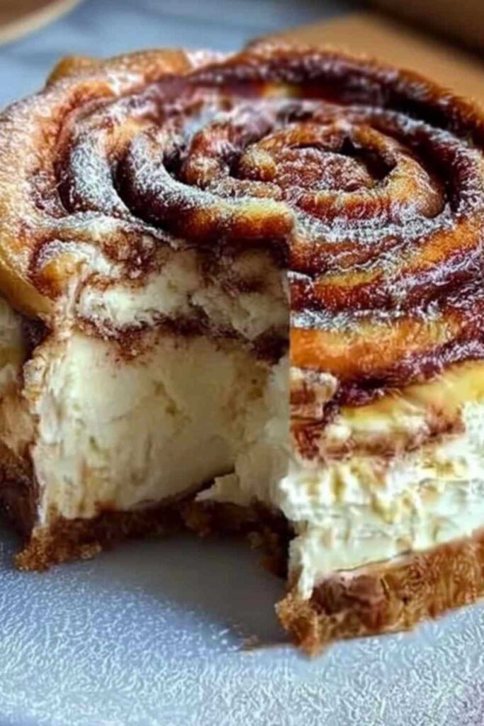 Zimtschnecken Käsekuchen
