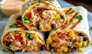 Southwest Hähnchen Wrap