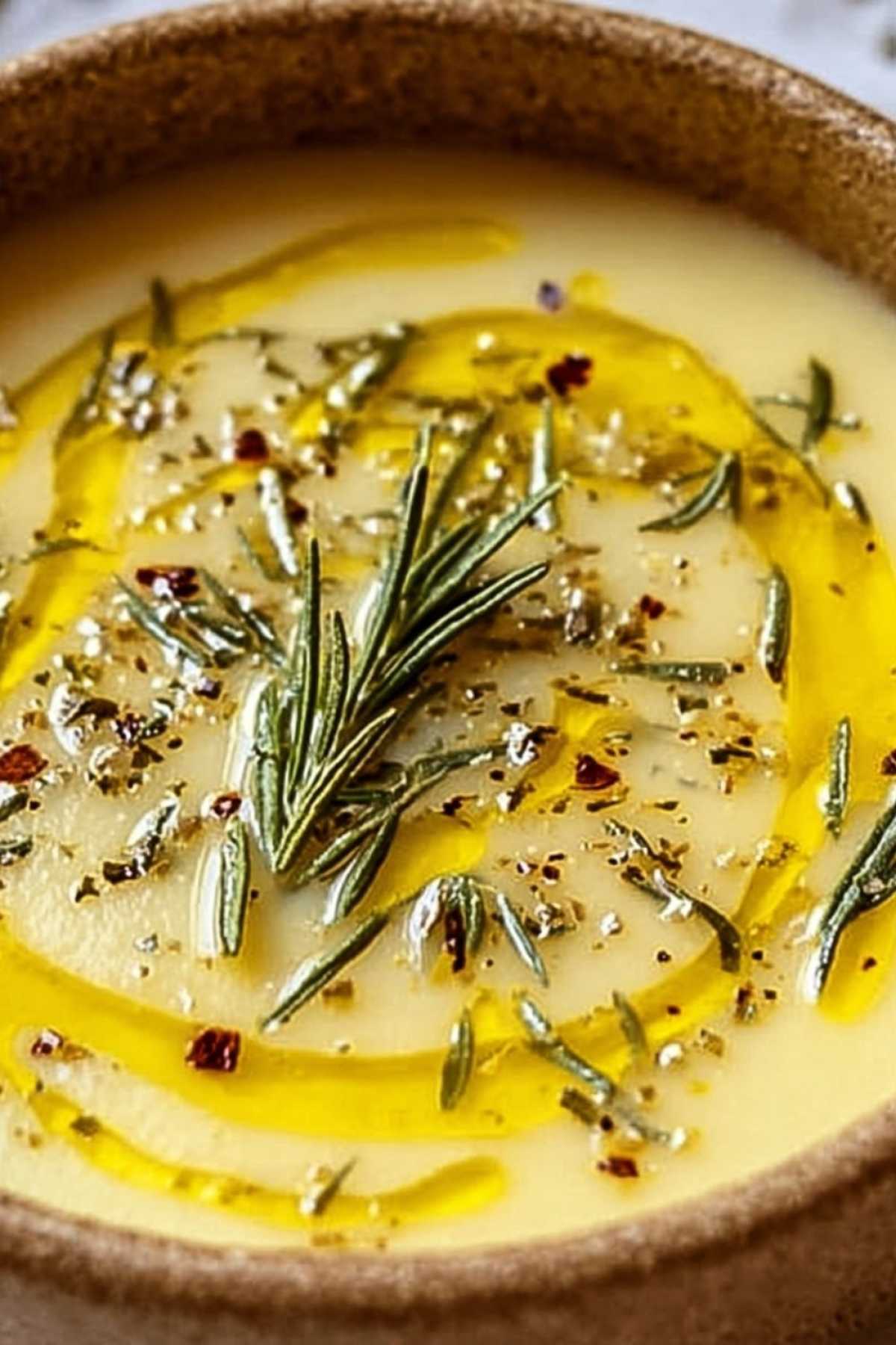 Zutaten für Zitronen-Rosmarin-Weißbohnensuppe mit Bohnen, Zitrone und Rosmarin